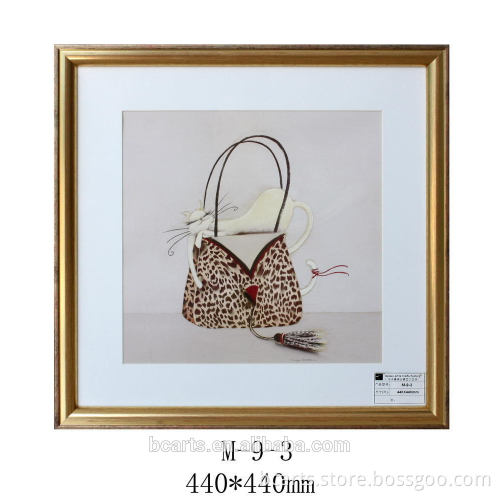 Hot golden picture frame large size digital photo frame picture frame manufacturer
